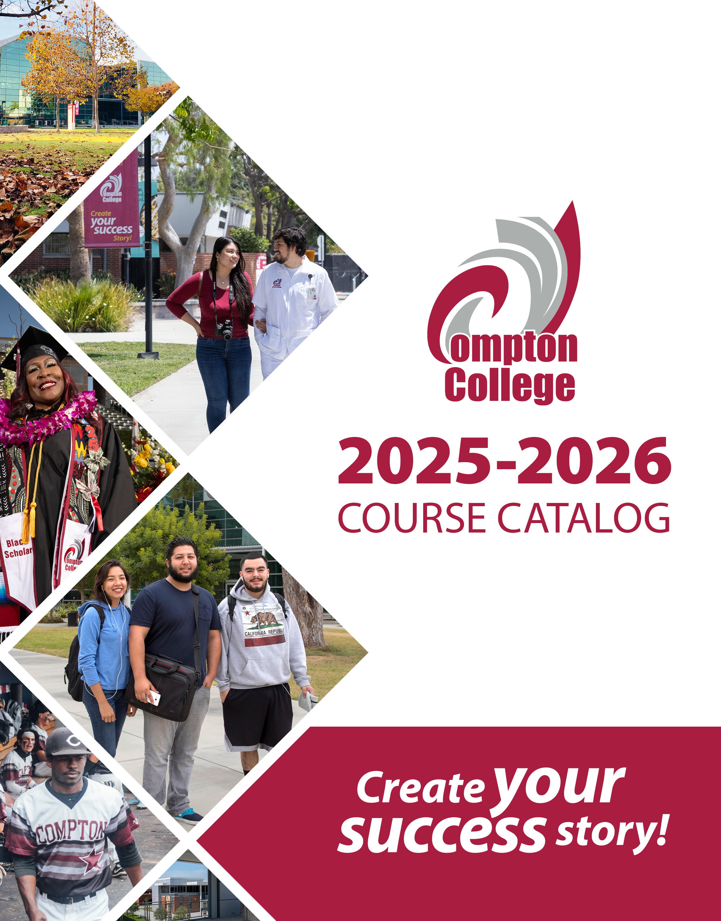 Compton College 2025-2026 Course Catalog title page