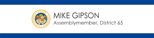 Assemblymember Mike Gibson Header
