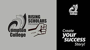 Compton College Rising Scholars Zoom Background