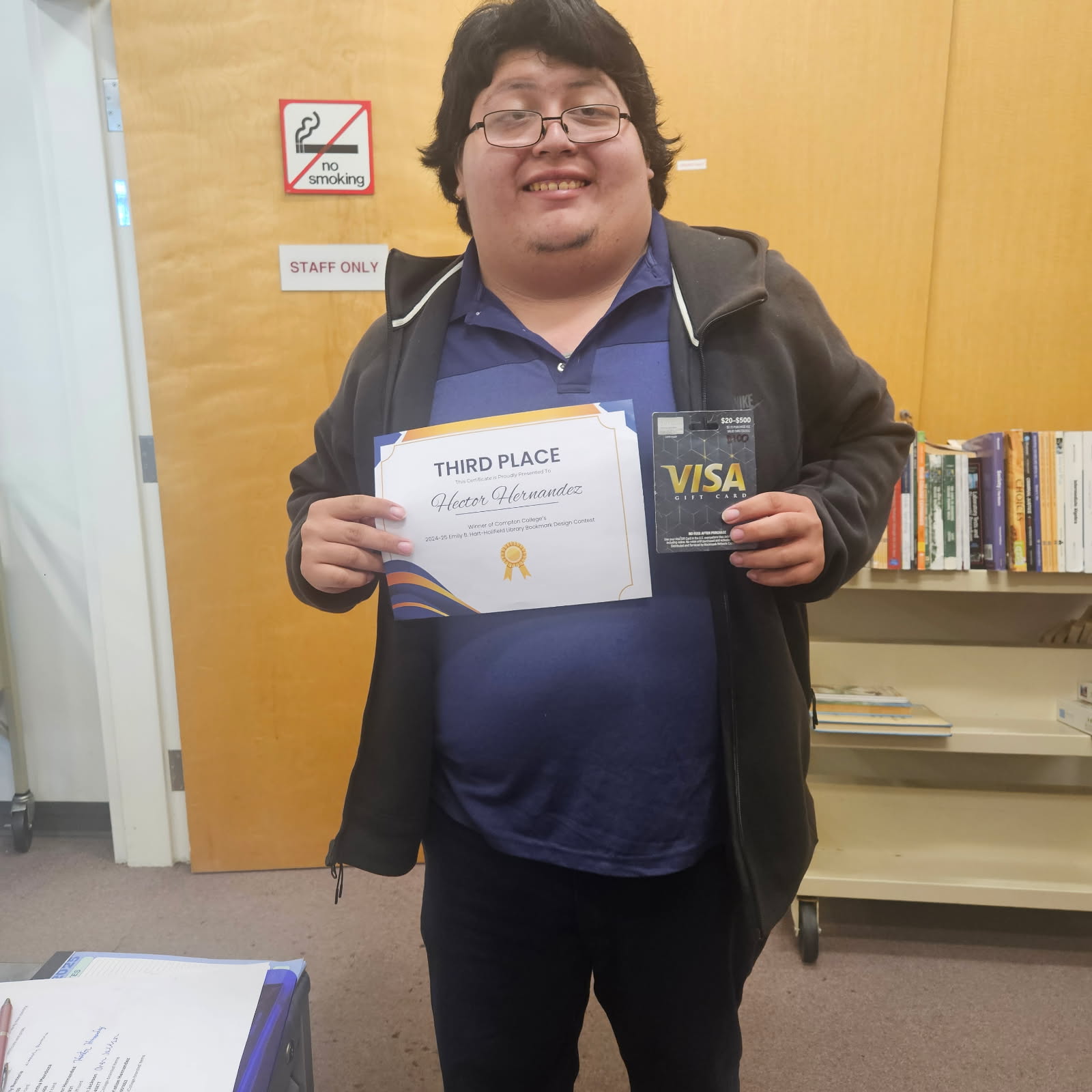 3rd place Hector Hernandez